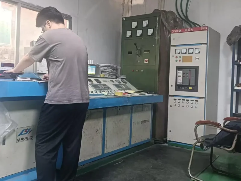 Transformer electrical testing and final inspection