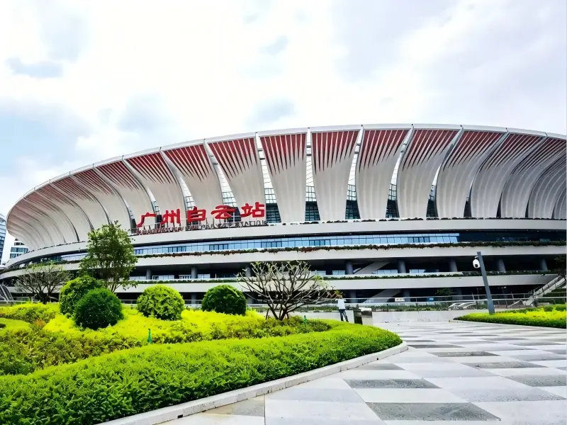 The transformer is located at Baiyun Airport.