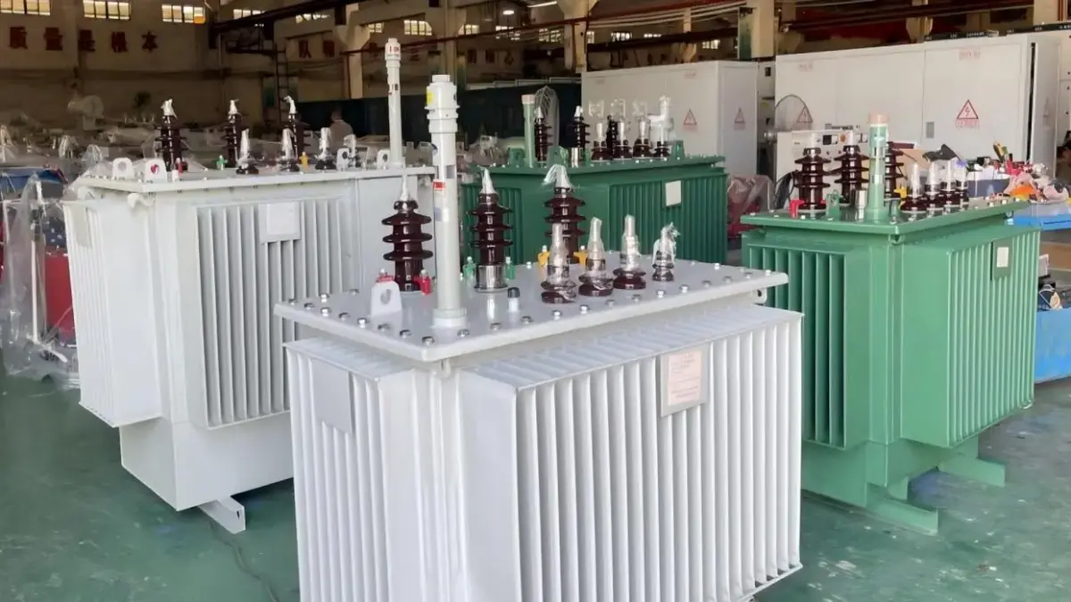 Oil immersed distribution transformer manufactured by Yingben