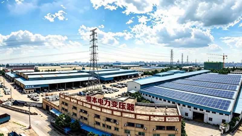 Yingben transformer manufacturing facility in Foshan China